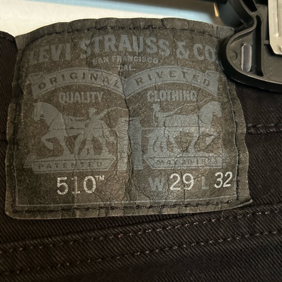 Levi’s 510 Black Skinny Jeans - Picture 3 of 3